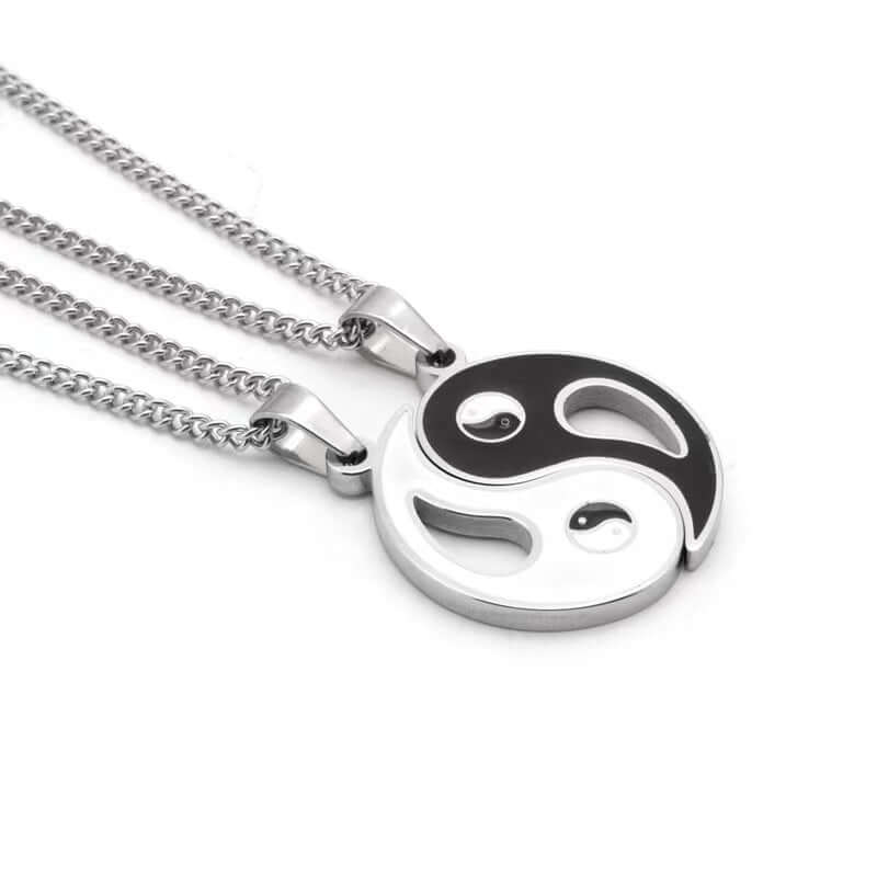 Yin Yang Necklace & Bracelet Set